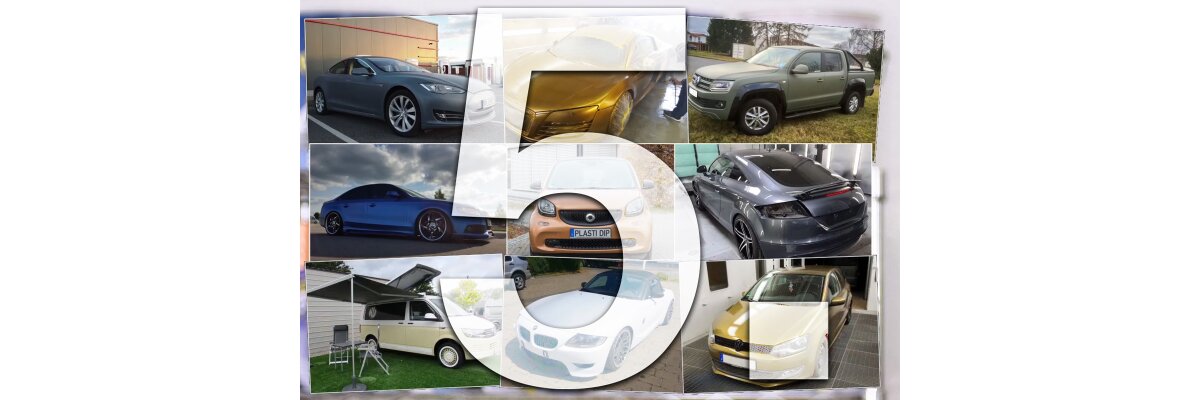 30 Plasti Dip Projekte für unser Gewinnspiel zum 5. Geburtstag - Was hast Du mit Plasti Dip gemacht? Zeig es um zu gewinnen!