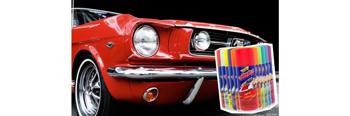 Muscle Colors lieferbar! - Plasti Dip 50\' Classic Muscle Serie