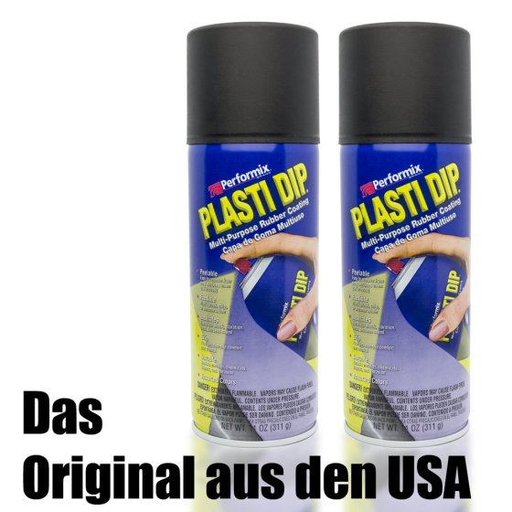 2x Plasti Dip Spray 325 ml Schwarz / Set