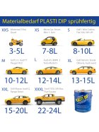 PlastiDip Neon Orange sprühfertige Gallone 3,78 l / 1 Gallon Flo Orange Spray