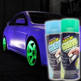 Plasti Dip  Green / blue Glow - nachleuchtend grün blau