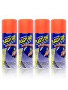 4x Plasti Dip Spray 325 ml Tangerine Orange / Felgenfolie Set